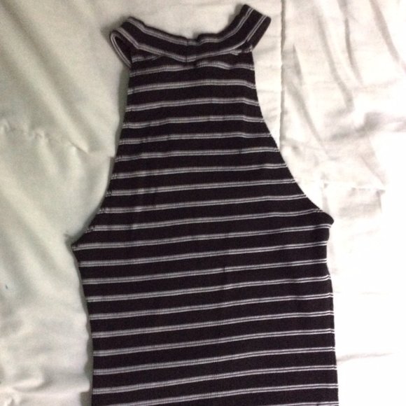 striped halter top - Picture 2 of 3